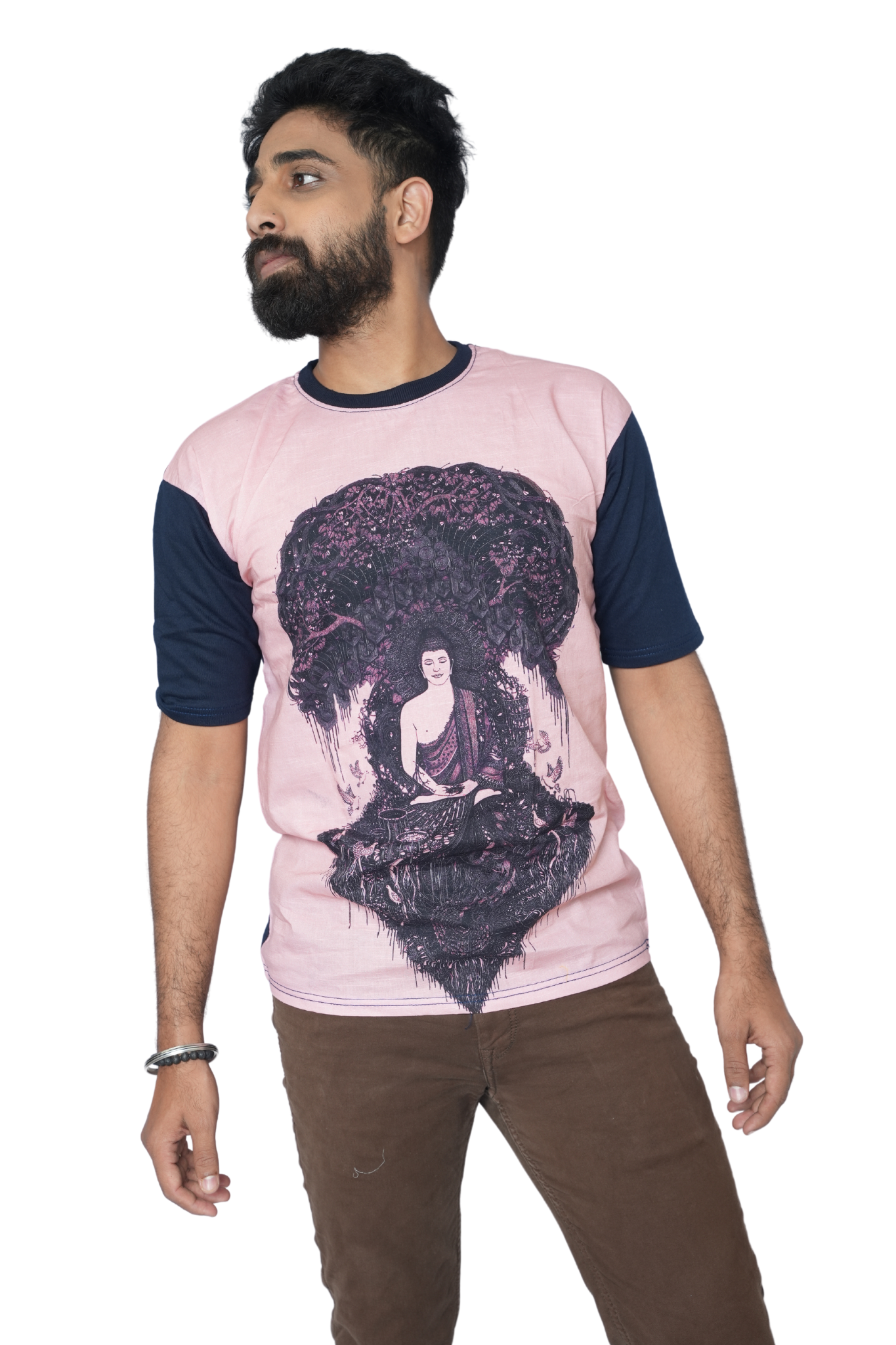 Unisex T-Shirt NirvanaTree PanacheUnis | Pure Cotton-Linen T-shirt