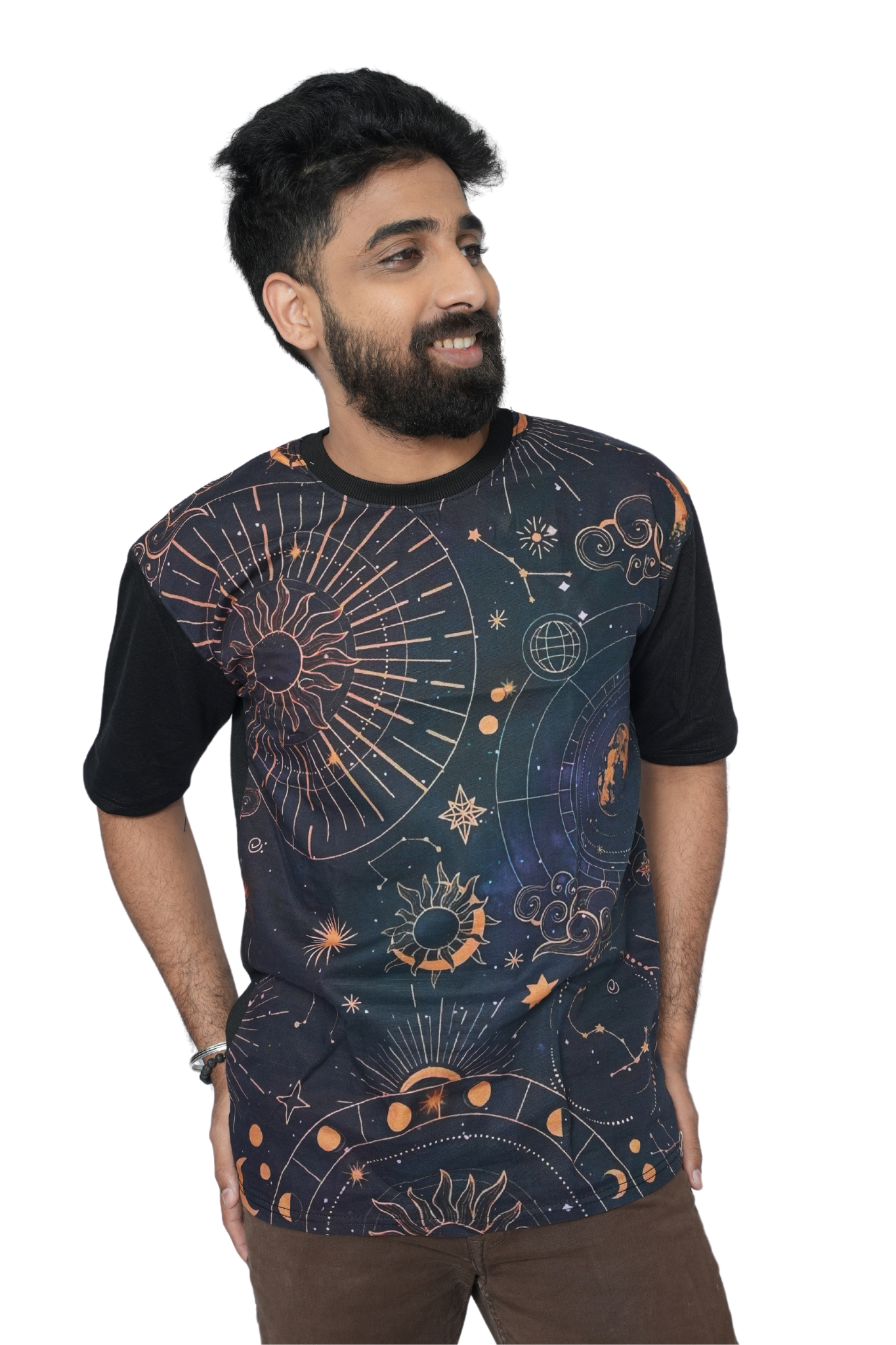 Unisex T-Shirt Starlight Marvel PanacheUnis | Pure Cotton-Linen T-shirt