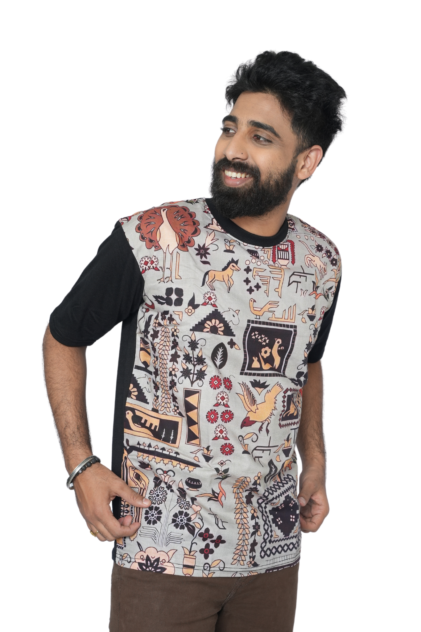 Unisex T-Shirt NomadNest PanacheUnis | Pure Cotton-Linen T-shirt