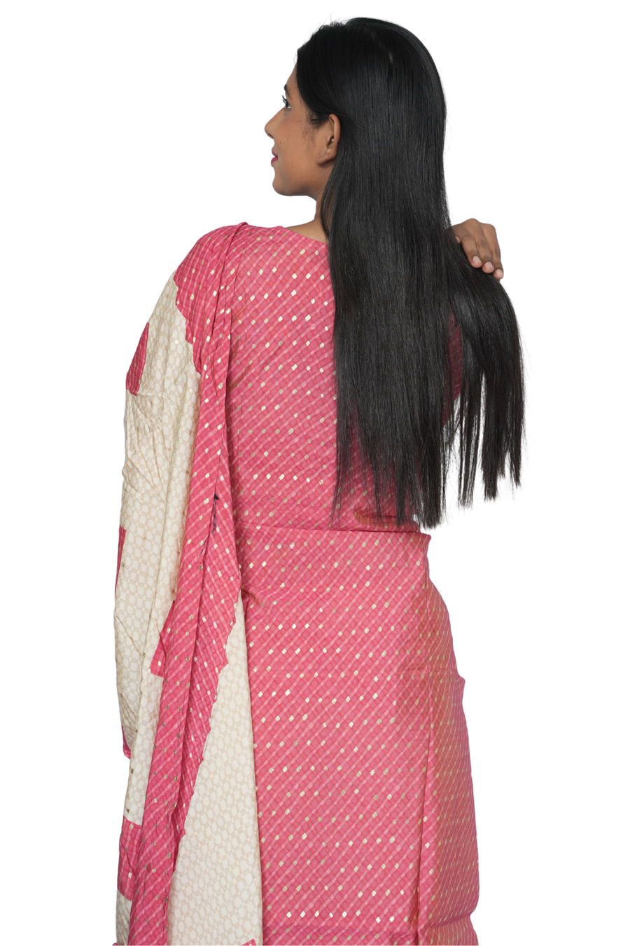 3 Piece Kurta Set Ballet Pink