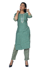 2 Piece Kurta Set Meadow Magic Duo