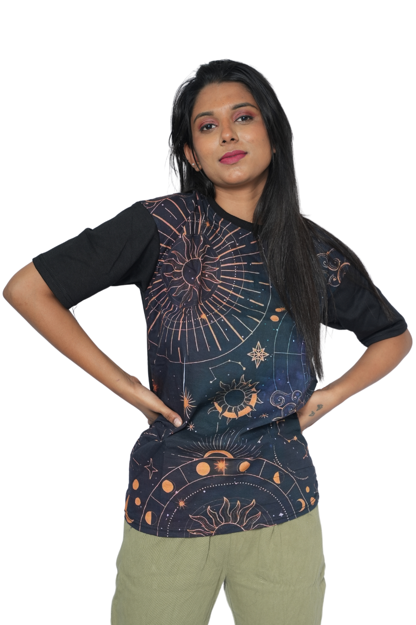 Unisex T-Shirt Starlight Marvel PanacheUnis | Pure Cotton-Linen T-shirt