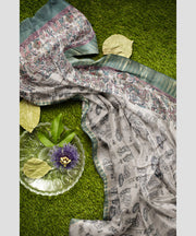 Manipuri Print Saree by Sarandhri Abhushit Graze and Grace x One Blouse