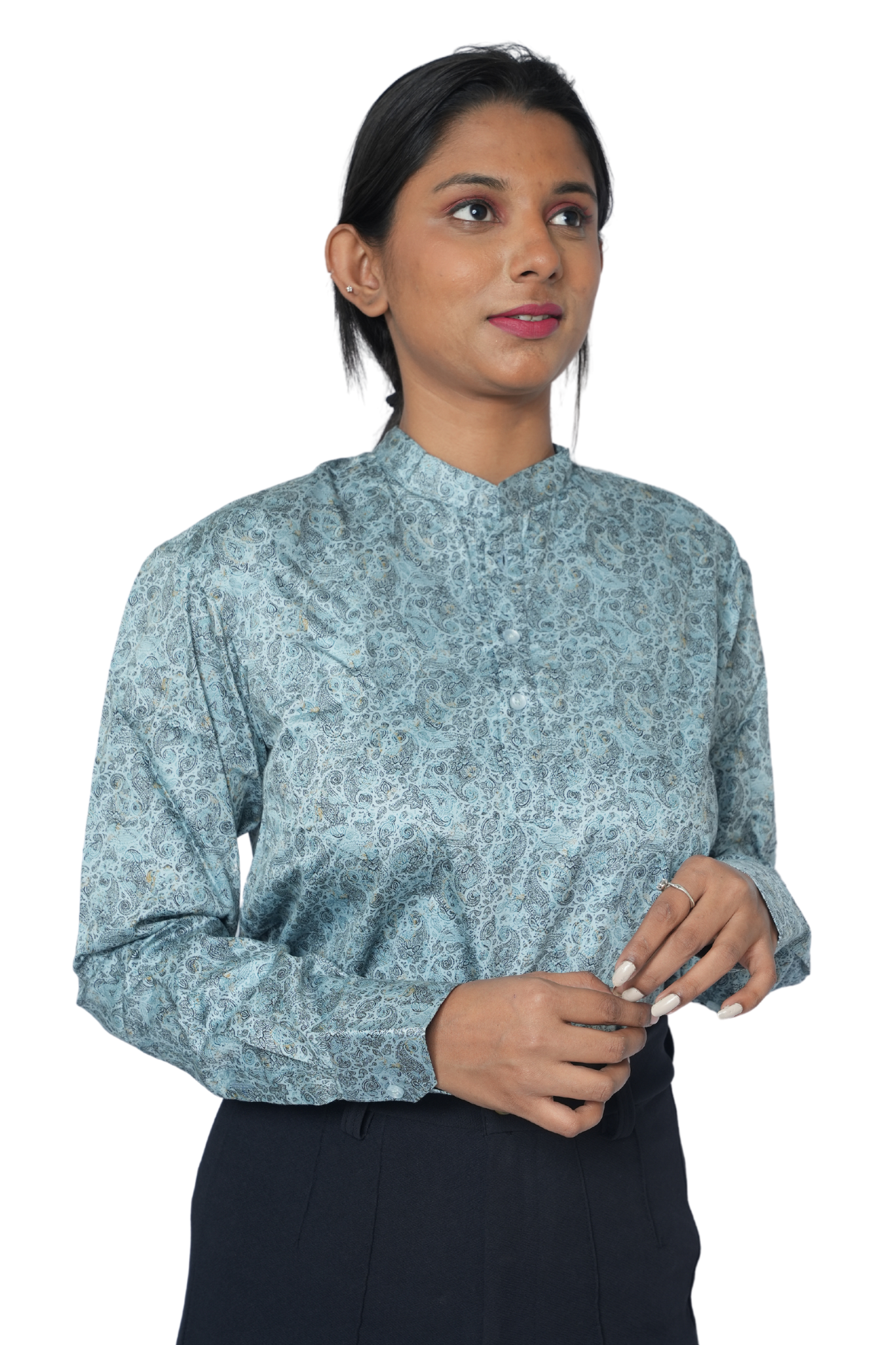 Unisex Short Kurta Jade Royalty PanacheUnis| Premium Cotton-Satin Kurta Shirt