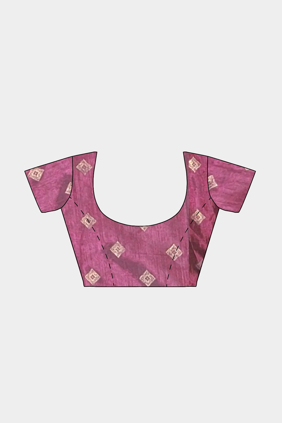 Royal Silk Saree by Sarandhri Rajdarbari Silk Glimmering Garnet Elegance x One Blouse