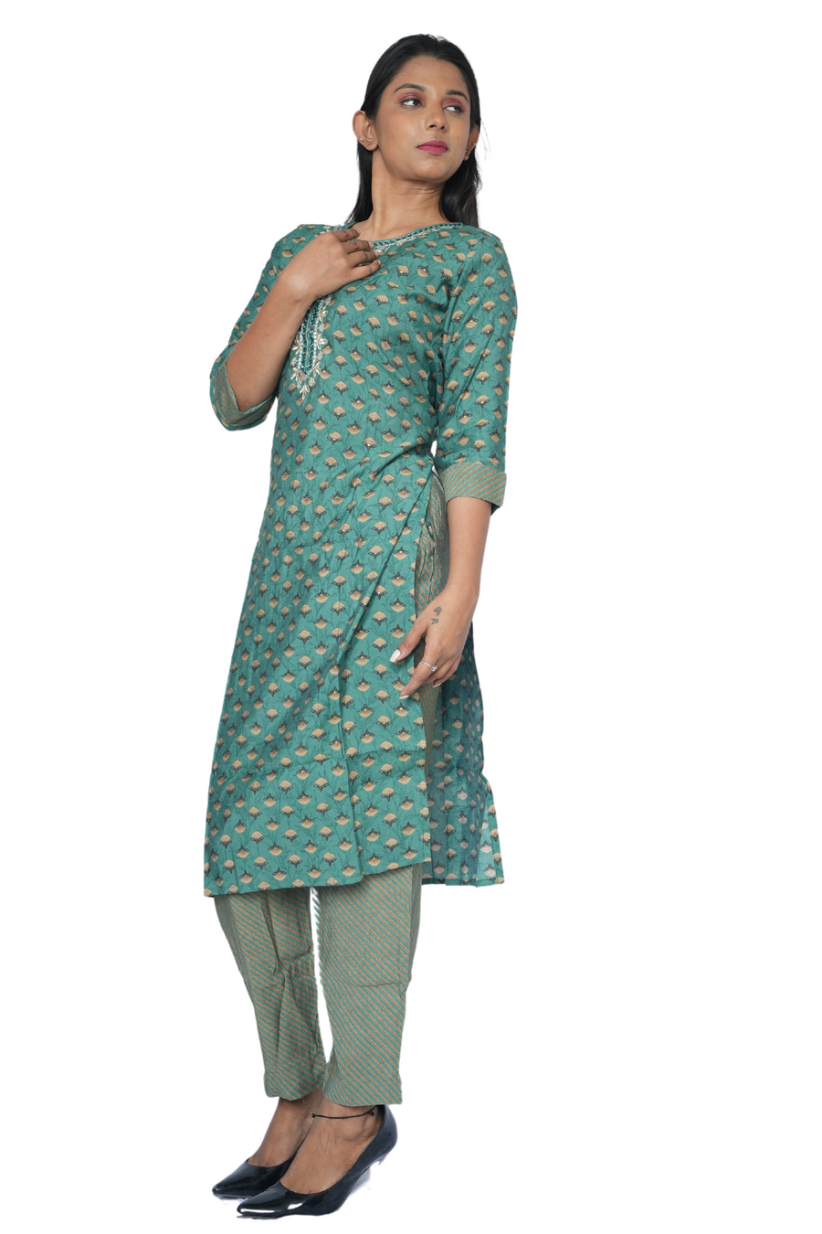 2 Piece Kurta Set Meadow Magic Duo