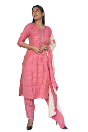 3 Piece Kurta Set Ballet Pink