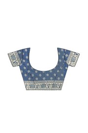 Silk Saree by Sarandhri Dola Silk Lux Silk Bluebird's Melody x One Blouse
