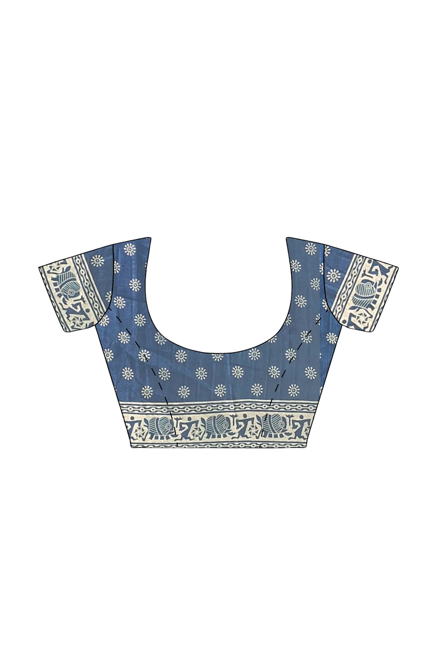 Silk Saree by Sarandhri Dola Silk Lux Silk Bluebird's Melody x One Blouse